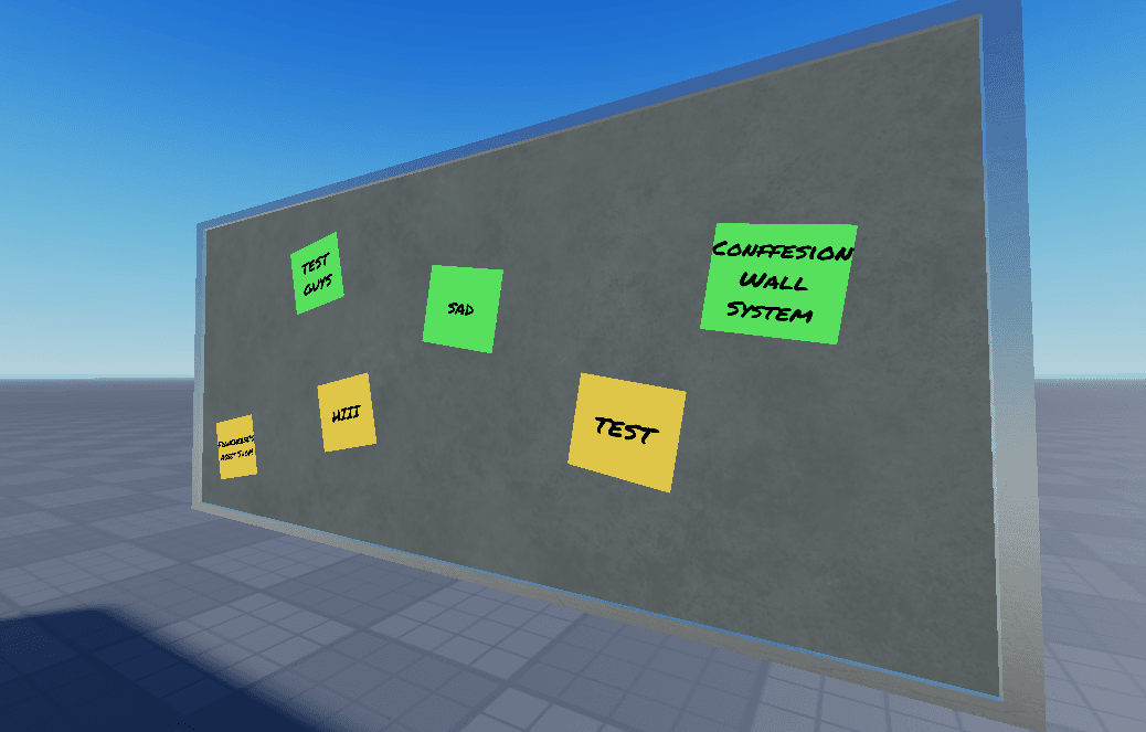 Confession Wall System