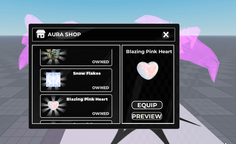 Aura Shop System