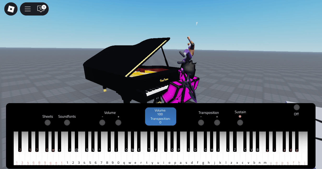 88 Keys Piano System